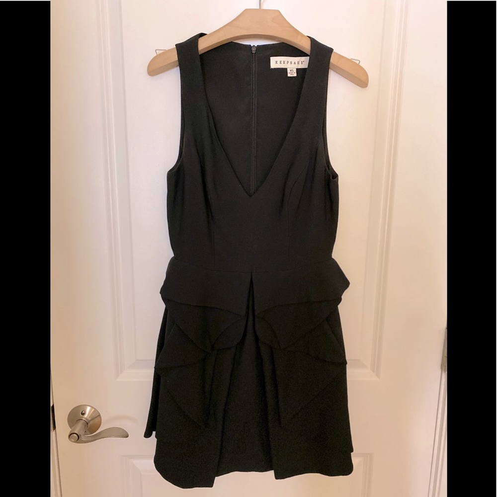 Anthropologie Keepsake The Label Peplum Origami Dress